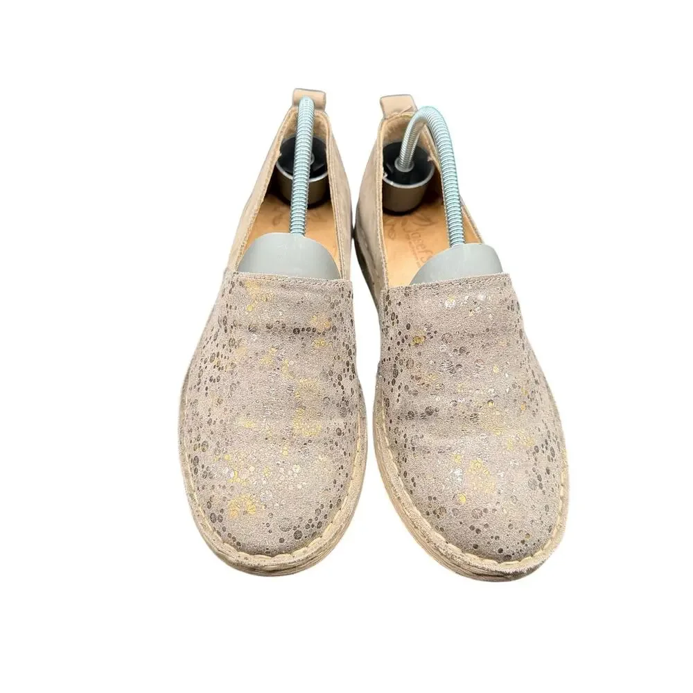 Josef Seibel EU 37 US 6.5 Taupe Suede Slip On Comfort Shoes